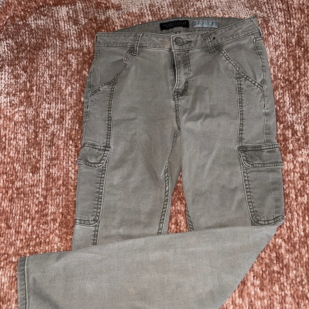 Aeropostale green cargo pants